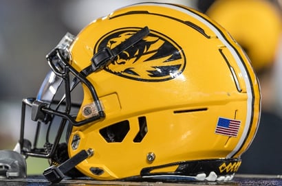 missouri tigers helmet