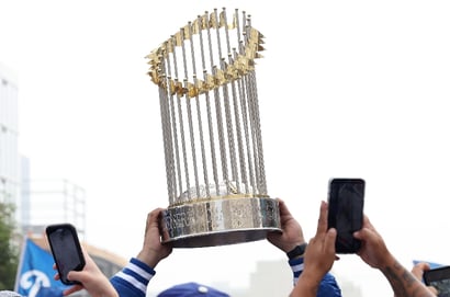 mlb world series trophy