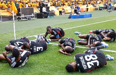 orlando pirates celebrate