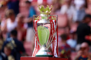 premier league trophy