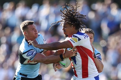 sharks knights nrl