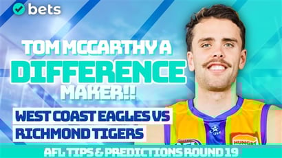 West Coast Eagles vs Richmond Tigers AFL Tips - Eagles get rewarded with a win