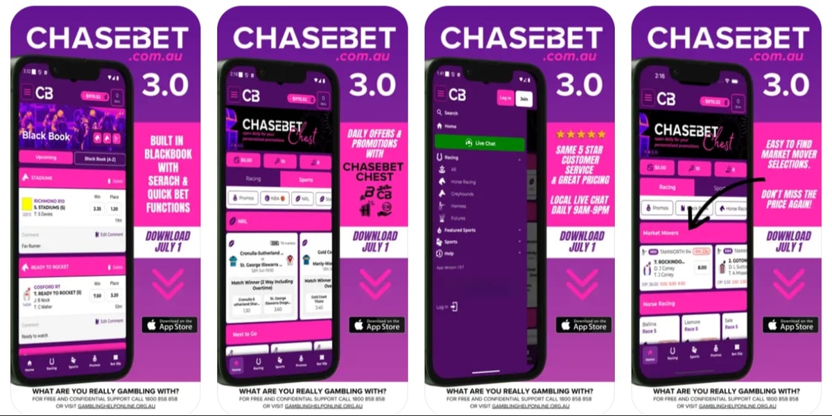 Screenshot showing the login interface and account dashboard on a mobile device.