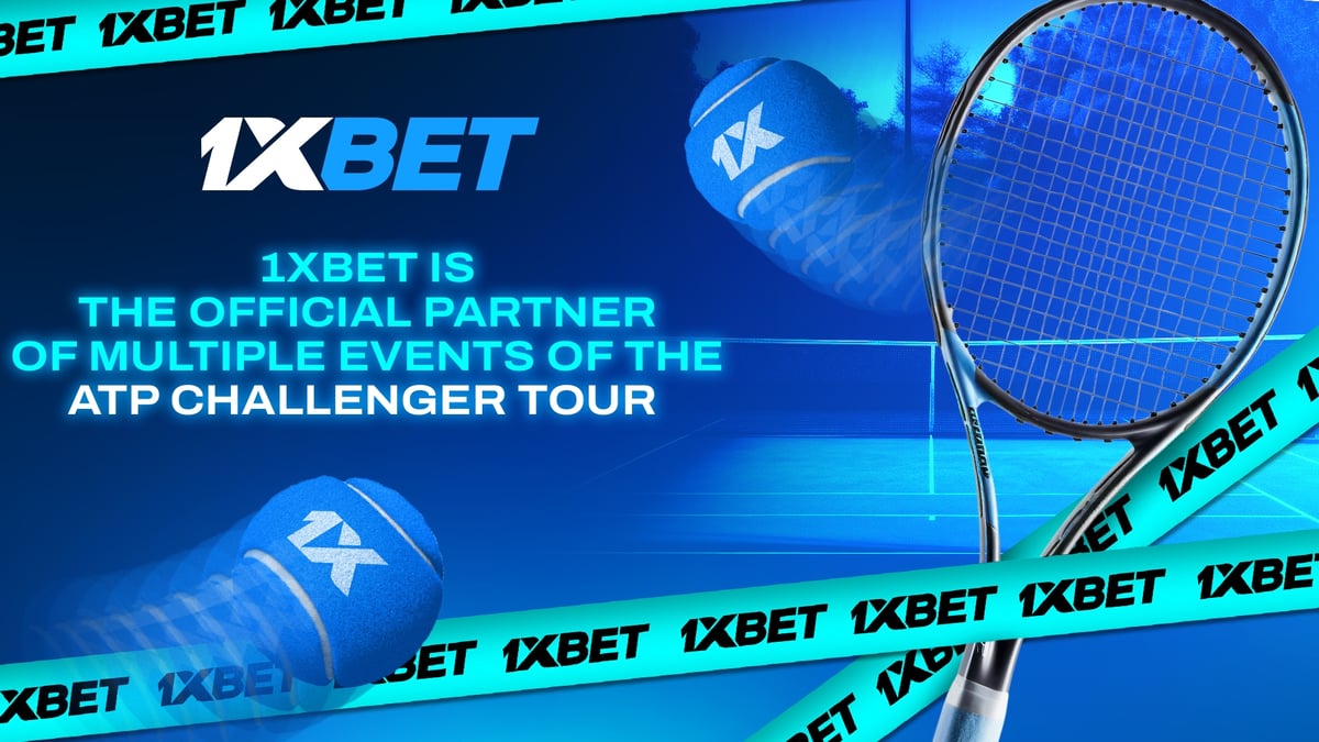1xBet Signs Landmark Deal as Official Betting Partner of the ATP Challenger Tour