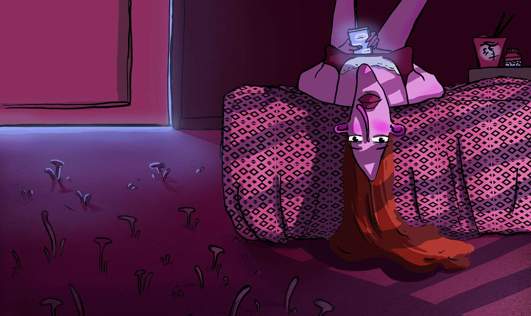 Ilustración: Mary Esther Lemus. 