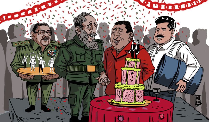 Cuba y Venezuela: 20 años de un matrimonio conveniente y dispar