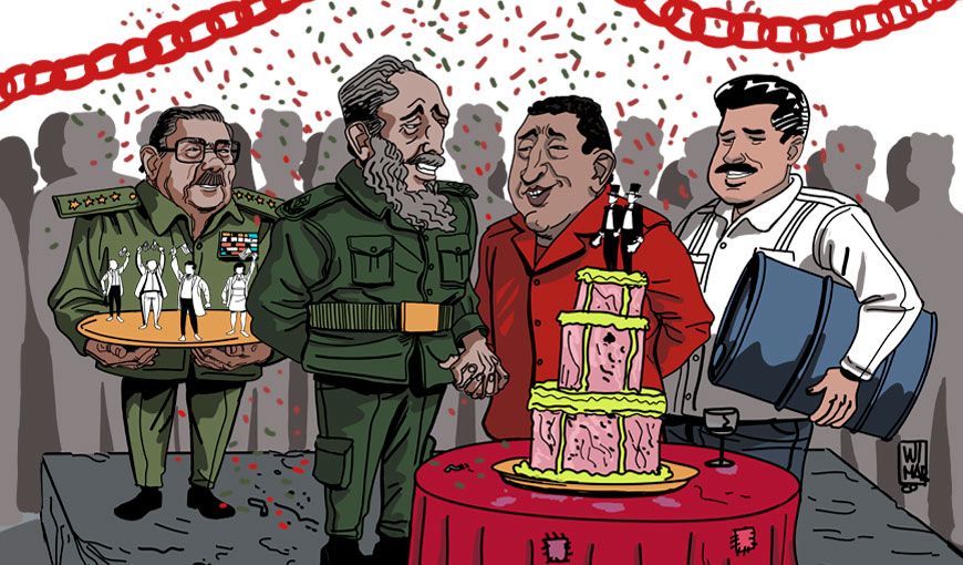 Cuba y Venezuela: 20 años de un matrimonio conveniente y dispar