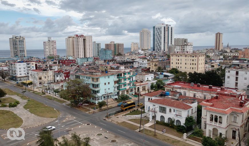 La Habana vista desde la calle Paseo. Foto: Jessica Dominguez