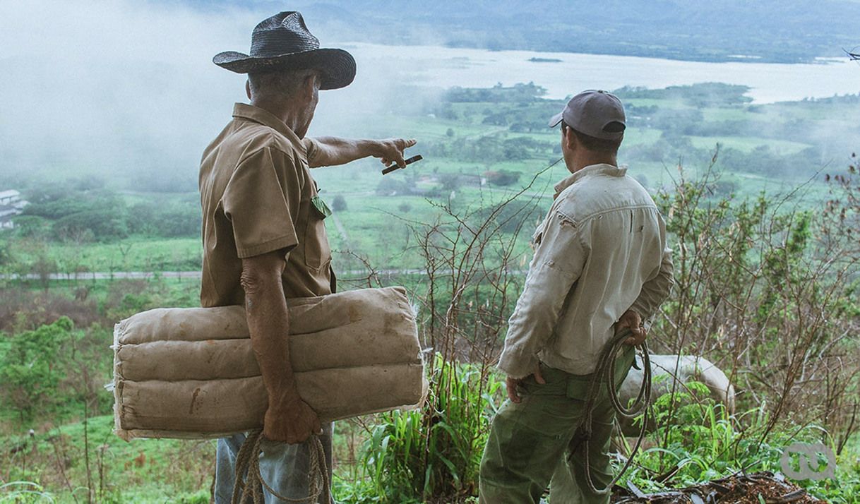 hombres montaña