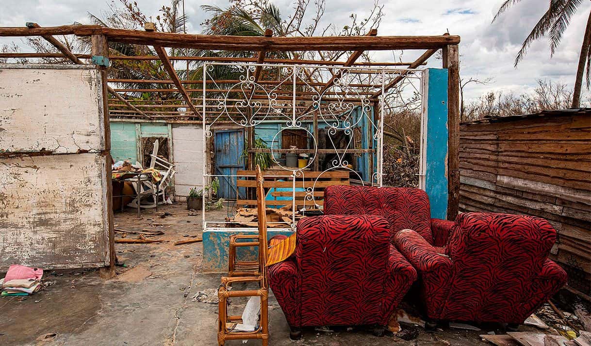 Pinar del Rio, Cuba, after Hurricane Ian hit. Photo: Claudio Pelaez Sordo / Facebook.