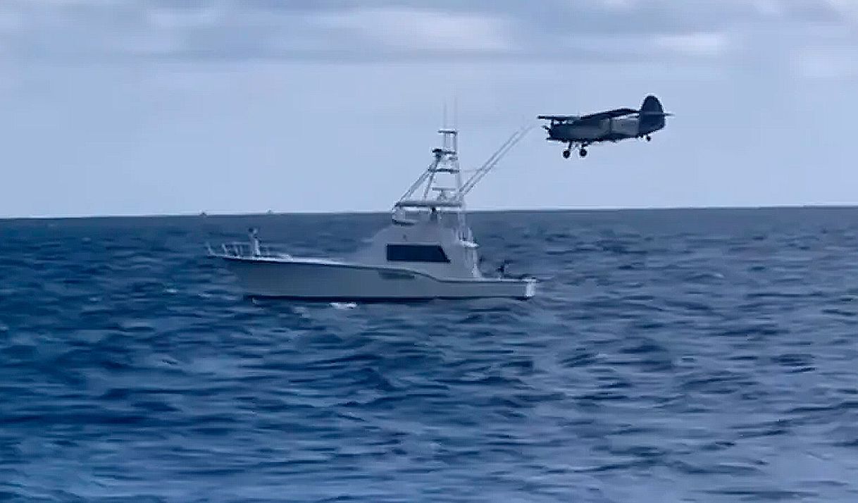 mar, lancha, aeronave, avioneta