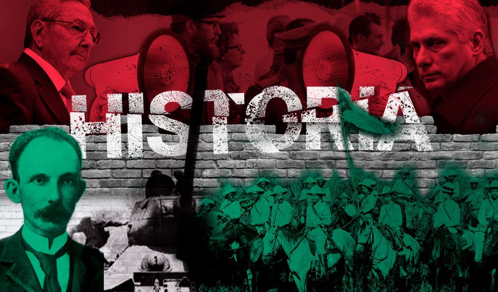 History as a moral campaign and promise of victory has become a sort of reminder that the official discourse uses with greater urgency in each period of crisis.