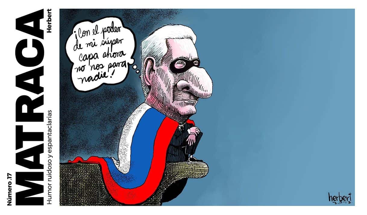 diáz-canel, bandera, capa, hombre, caricatura