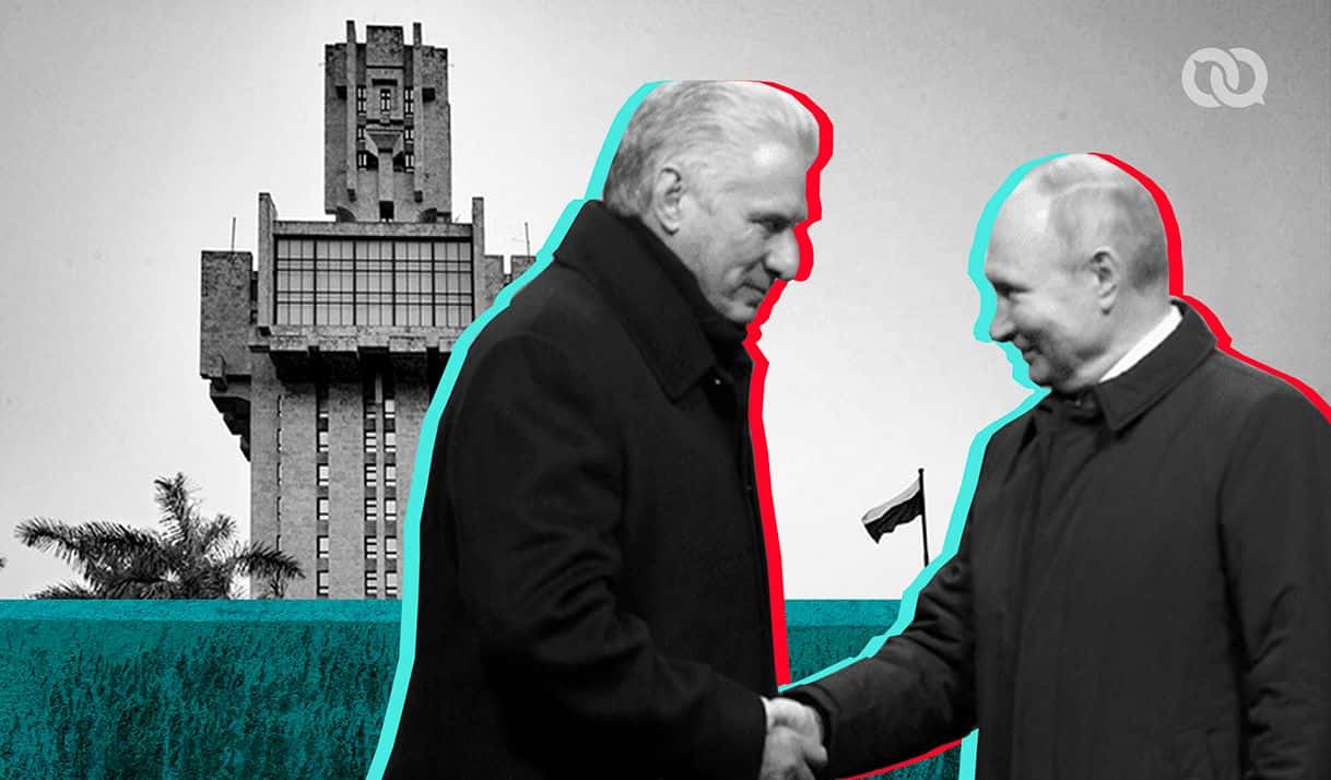 díaz-canel, putin, embajada de rusia en cuba