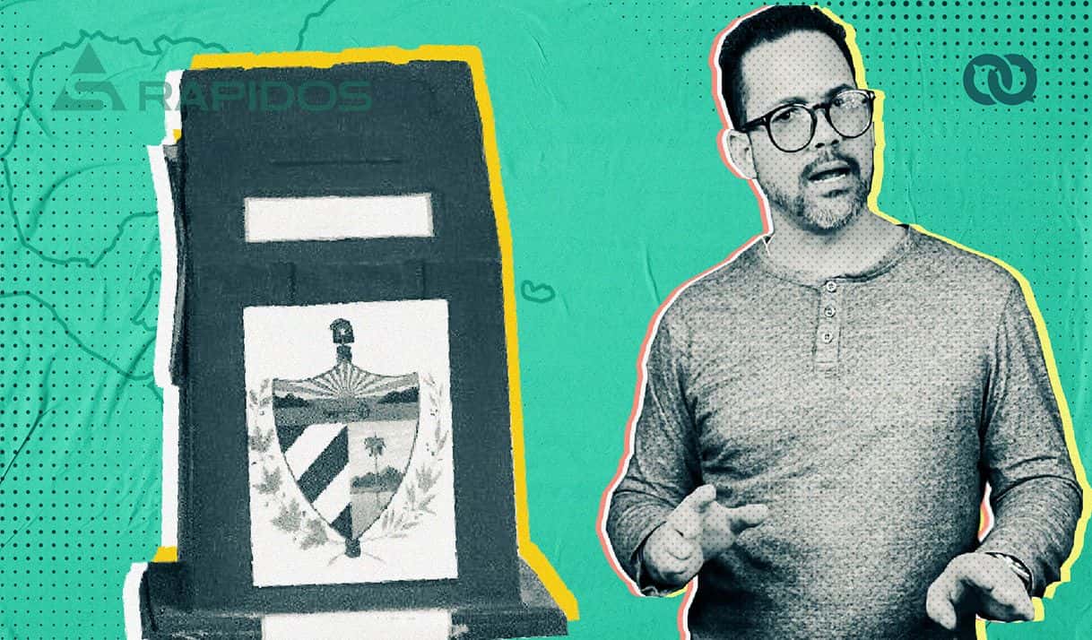 eloy viera. hombre, escudo, urna