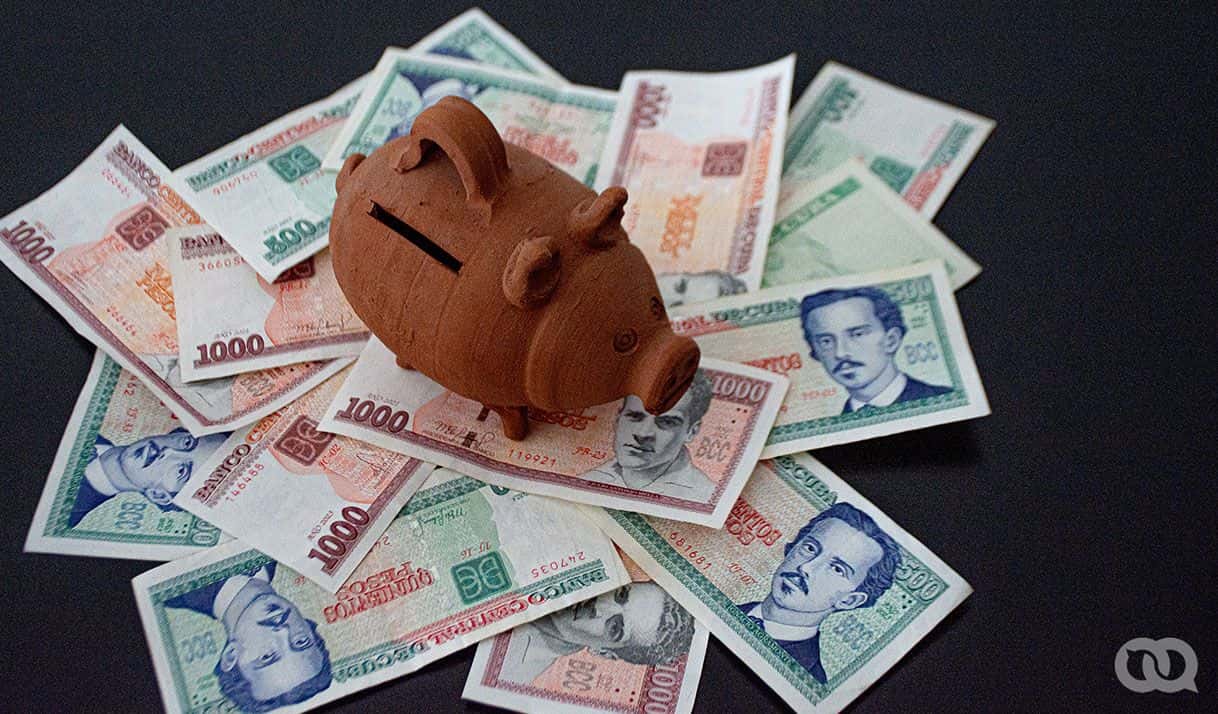 billetes alcancía cuba peso