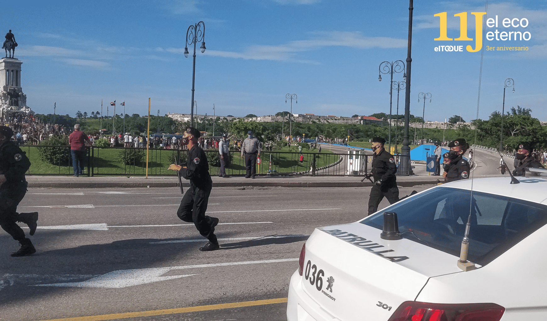 Manifestaciones en Cuba a tres años del 11J