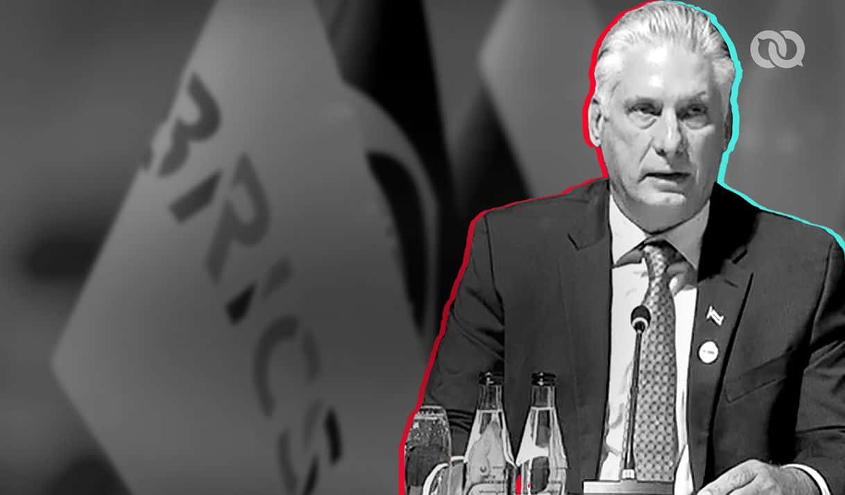 Rusia, China, los BRICS: Díaz-Canel busca que lo salven