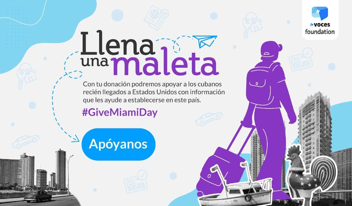 «Llena una maleta de futuro», un pedido de ayuda desde Mas Voces Foundation