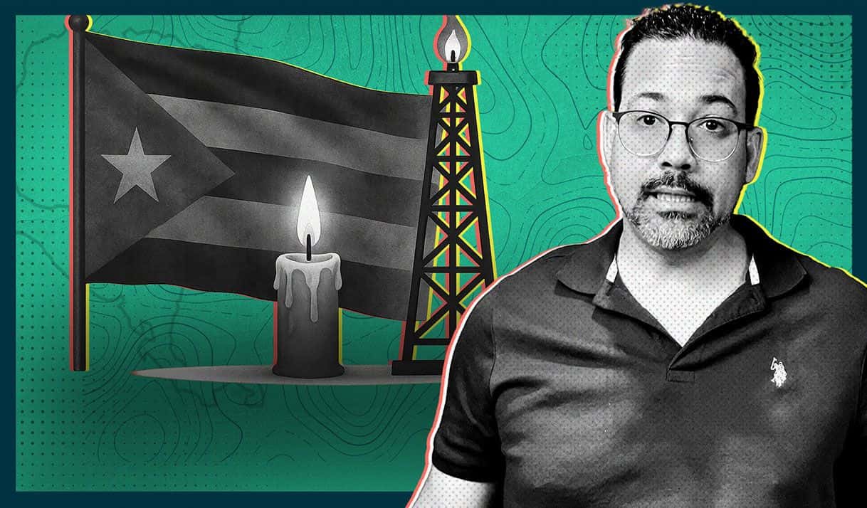¿Sin corriente y con petróleo?