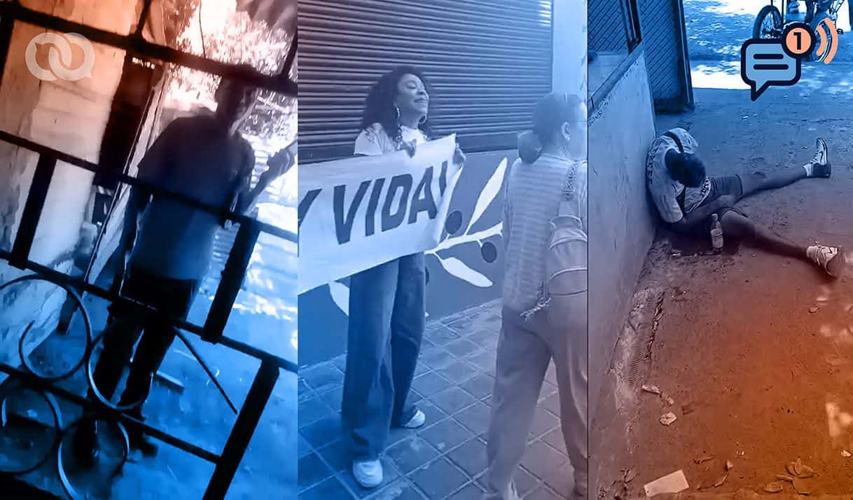 Reportes en vivo de protestas y otras denuncias