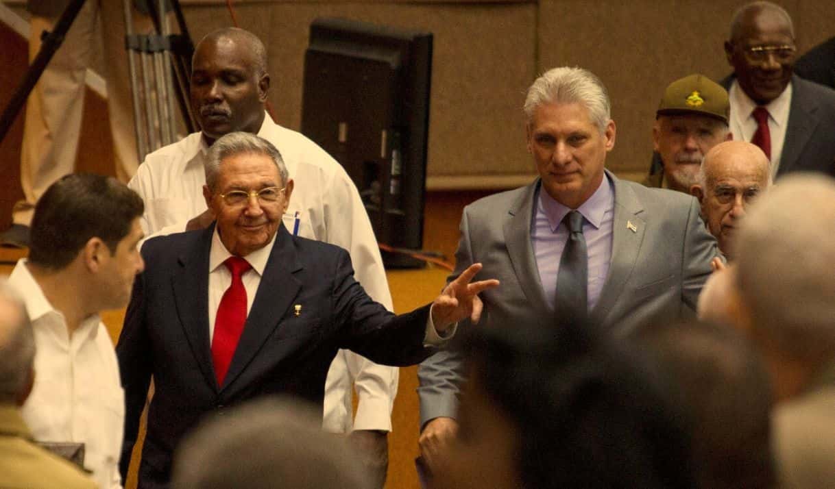 Raúl Castro y Miguel Díaz-Canel en La Habana (2018). Foto: Cubadebate.
