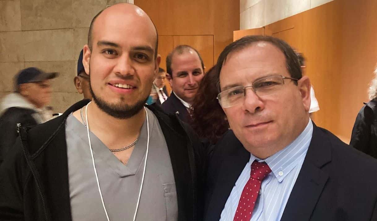 Iván Carreño junto al exespía Fernando González / Foto: tomada del perfil de Facebook de Carreño.