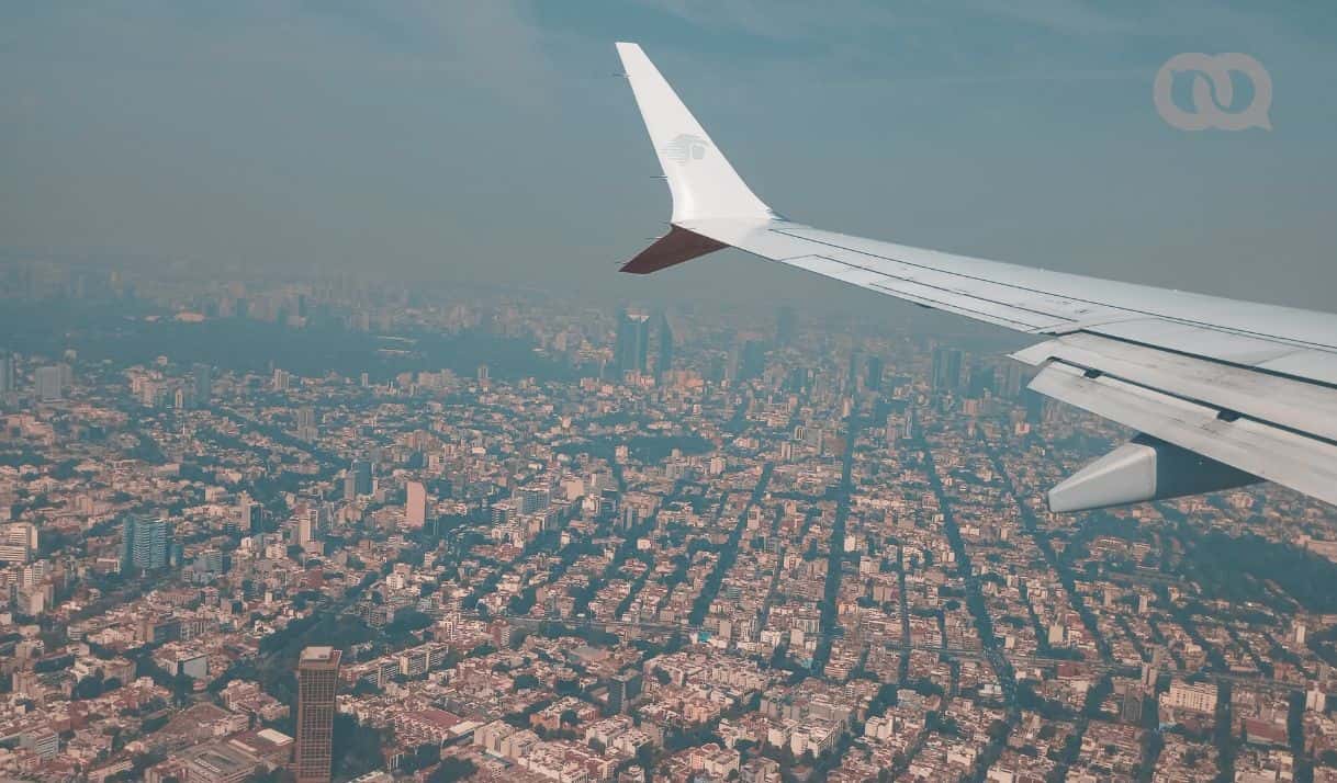 Vista aérea de la Ciudad de México. Foto: Melissa.