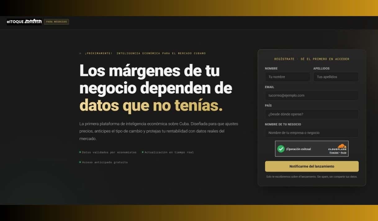 elTOQUE Markets mide el sentimiento del mercado informal de divisas