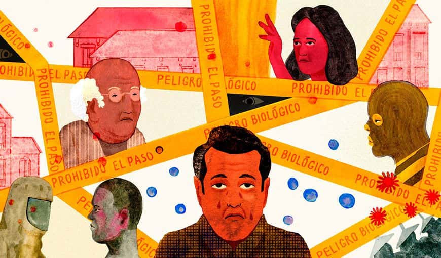 El grito del paciente de COVID-19 que ve a la cebra