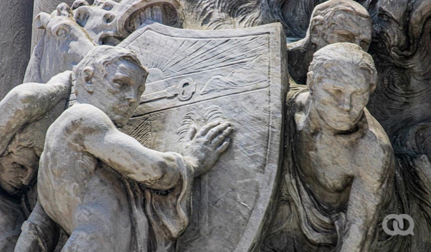 detalle de estatua, La Habana, Cuba.