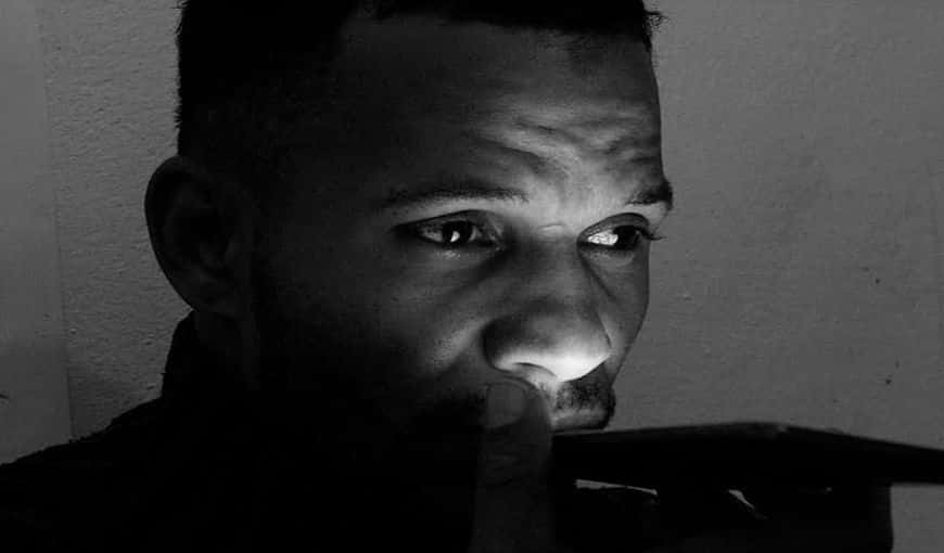 Maykel Osorbo, noviembre de 2020. Foto: Tomada del perfil de Facebook de Katherine Bisquet.