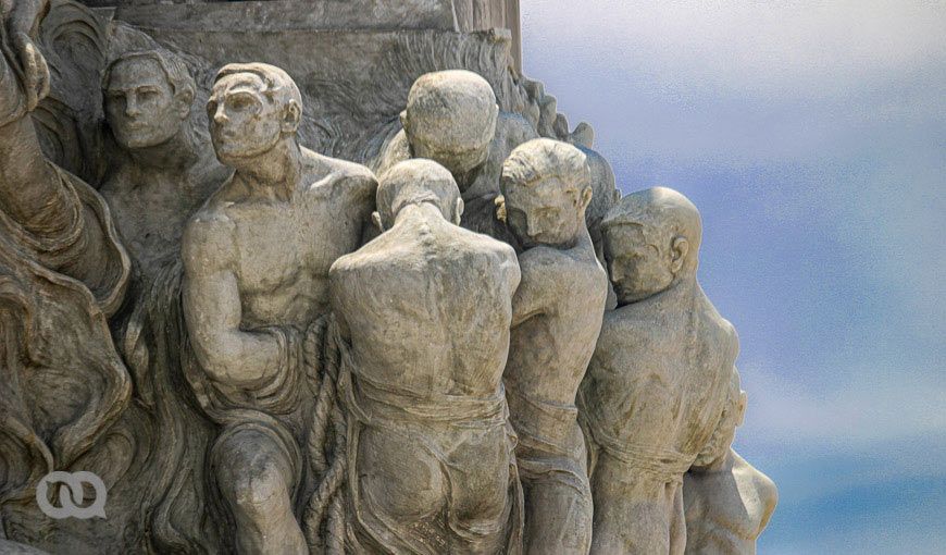 detalle de estatua, La Habana, Cuba.