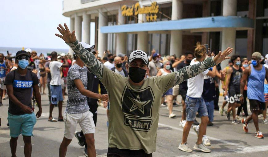 Protests in Cuba