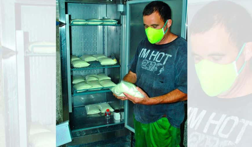 Raúl Abréu, conocido como el «Rey del Queso». Foto: «El artemiseño».