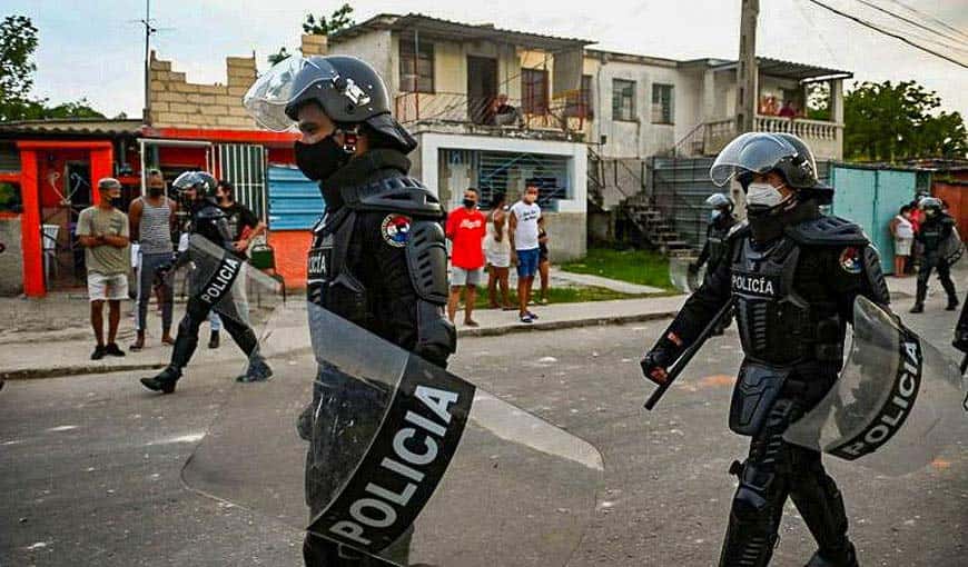 La Habana, 11 de julio de 2021. Foto: Getty Images.