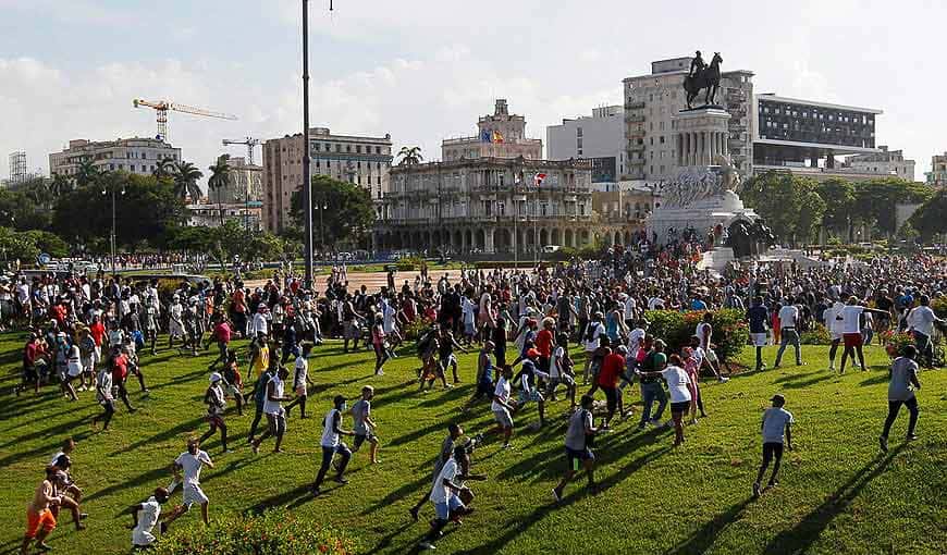 La Habana, 11 de julio de 2021. Foto: Reuters.