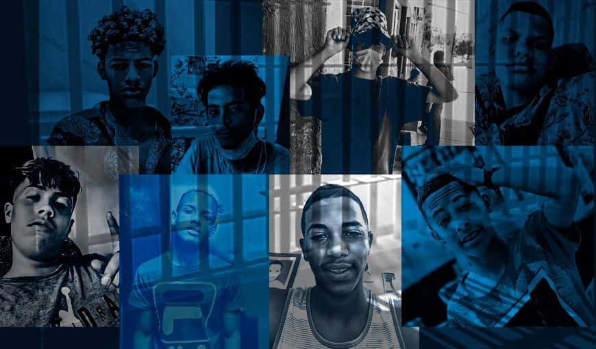 Al menos 14 menores de edad permanecen privados de libertad tras el 11J en Cuba. Diseño: elTOQUE.