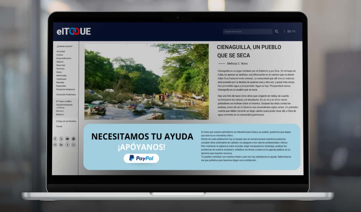 Apoya a tu medio independiente favorito. Es urgente