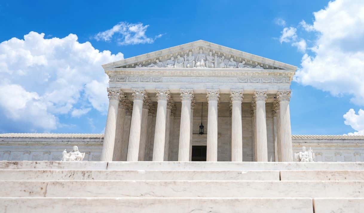 La sede de la Corte Suprema de Estados Unidos en Washington, el 11 de junio del 2026. (AP foto/Mariam Zuhaib)