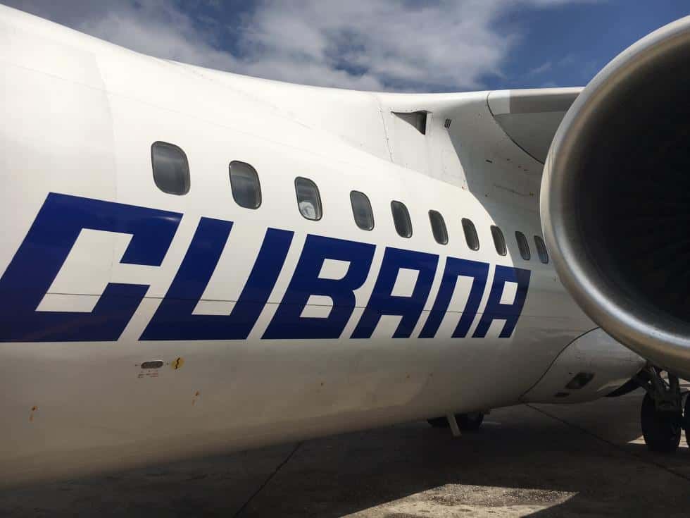 Volar en Cubana