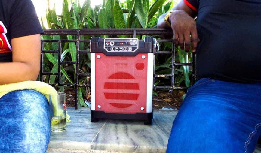 El síndrome de la bocina portátil