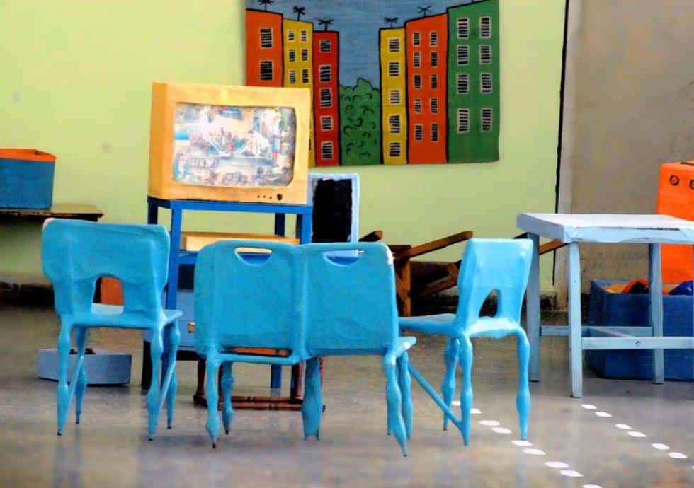 Raros juguetes en los círculos infantiles