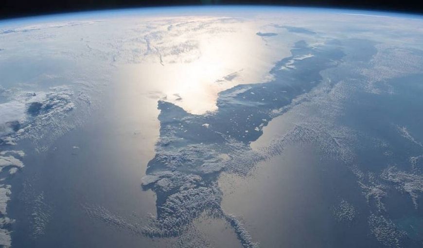 Cuba desde el espacio. Foto: NASA.