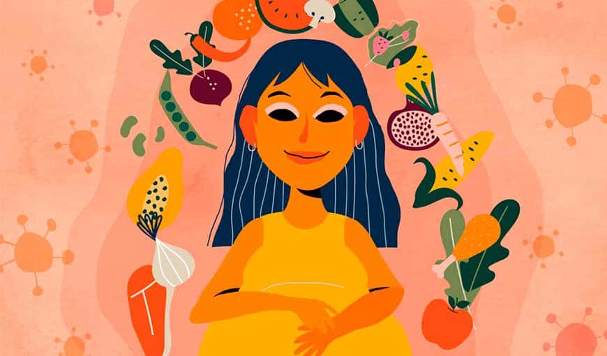 Dieta equilibrada, embarazo sano