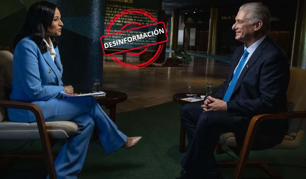 Entrevista concedida por Miguel Díaz-Canel en entrevista con Kristen Welker, del Programa Meet the Press de NBC News, en el Memorial José Martí, el 9 de abril de 2026. Foto: Estudios Revolución. 