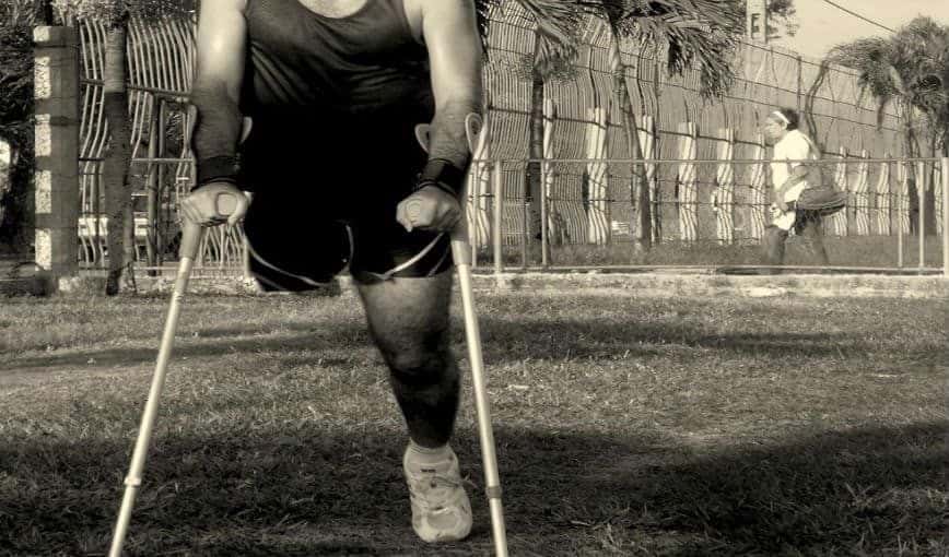 Samuell, el corredor de la voluntad. Foto: Hitchman Powell