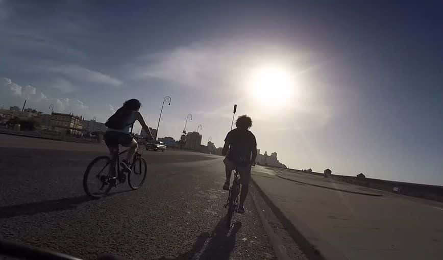 El riesgo de montar bicicleta en La Habana