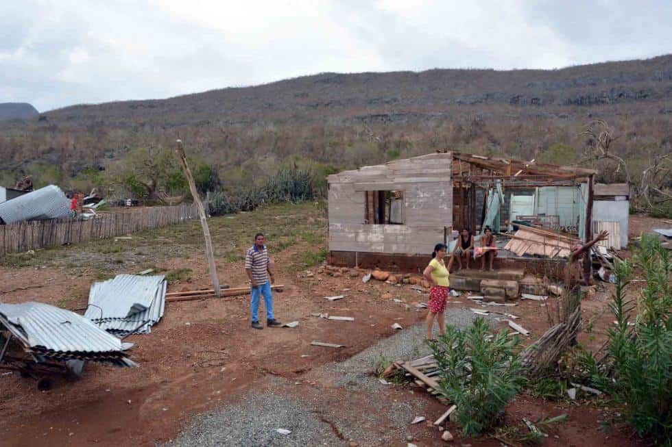 A 7 días de Matthew, entre el desierto y La Farola