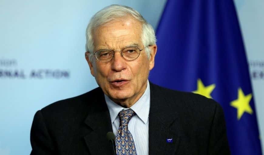 Josep Borrell, Alto representante de la Unión Europea para Asuntos Exteriores y Política de Seguridad desde 2019.